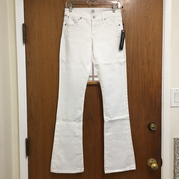 NWT Citizens of Humanity White Emannuelle Slim Bootcut Jeans - Picture 2 of 11
